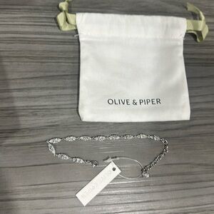 Olive & Piper Mini Chloe Silver Bracelet